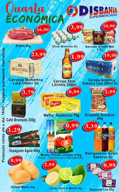 Brumado: venha de economizar na 'Quarta Econômica' do Disbahia