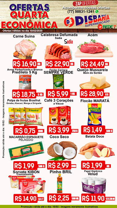 Brumado: venha de economizar na 'Quarta Econômica' do Disbahia