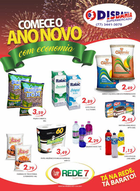 Brumado: Confira o jornal de ofertas Disbahia Rede 7