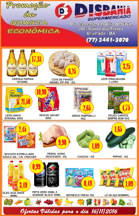 Hoje é dia de economizar na 'Quarta Econômica' do Disbahia