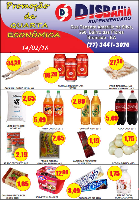 Hoje é dia de economizar na 'Quarta Econômica' do Disbahia