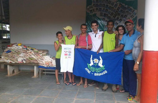 Brumado: Beto Bike faz doação dos alimentos arrecadados na Trilha de Outono