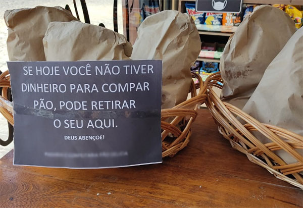 Brumado: Padaria oferece pão de graça para quem precisa