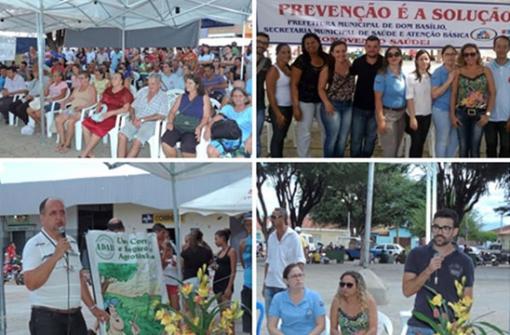 Dom Basílio: Prefeitura realiza ações educativas de prevenção ao Câncer