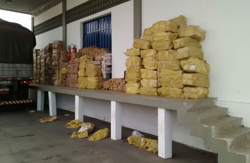 Conquista: operação realizada pela Sefaz apreende 5,8 toneladas de maconha