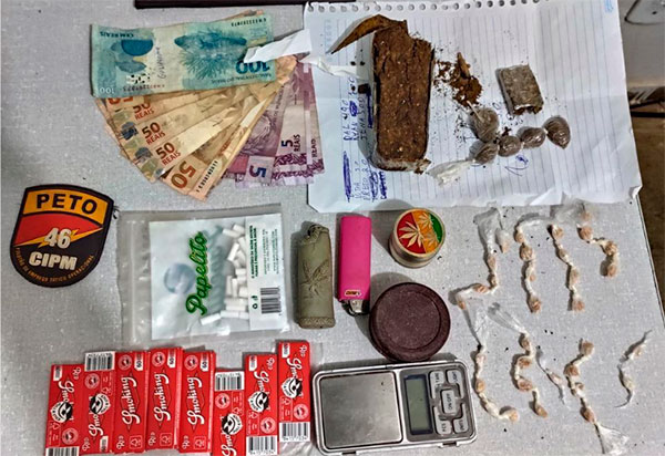 Homem é detido acusado de tráfico de drogas em Livramento