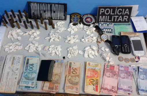 Tanhaçu: Polícias Civil e Militar prendem um dos maiores traficantes da região