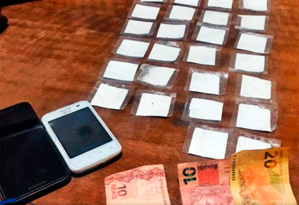 Acusados de tráfico de drogas, homens são detidos em Boquira