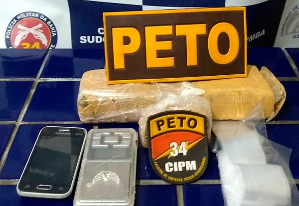 Brumado: Polícia Militar detém homem e apreende drogas no Brisas 2