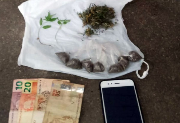 Homem é detido pela Caesg acusado de tráfico de drogas em Barra da Estiva