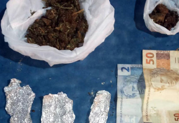 Cipe Sudeste apreende drogas em Barra da Estiva