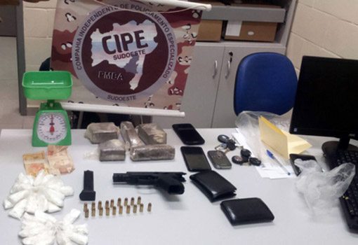 Conquista:  monitores do novo presídio são  presos suspeitos de tráfico de drogas