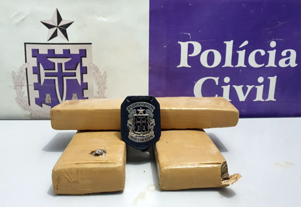 Três quilos de maconha são apreendidos em Guanambi