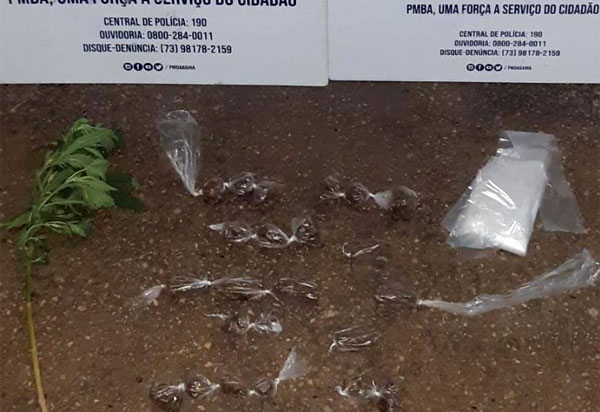 PM prende mulher por tráfico em Ibicoara