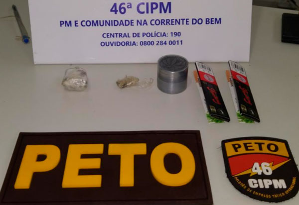 Livramento: Homem com mandado de prisão em aberto por lesão corporal no estado de MG é preso com drogas em ônibus interestadual