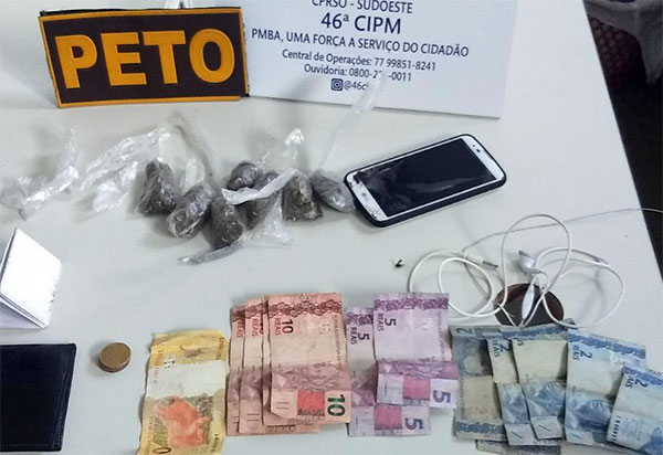 Livramento: Dupla é presa acusada de tráfico de drogas