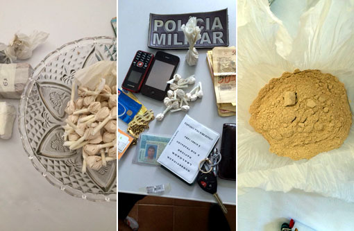 Livramento: Homem é preso com grande quantidade de drogas