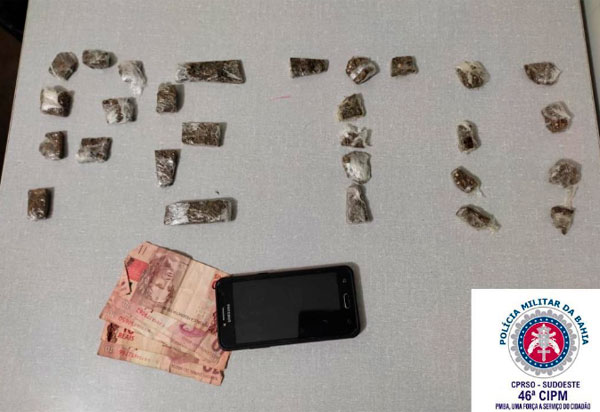 Livramento: Casal é detido acusado de trafico de drogas