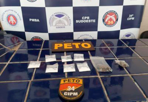 Brumado: Homem é detido após ser flagrado com drogas no bairro São José