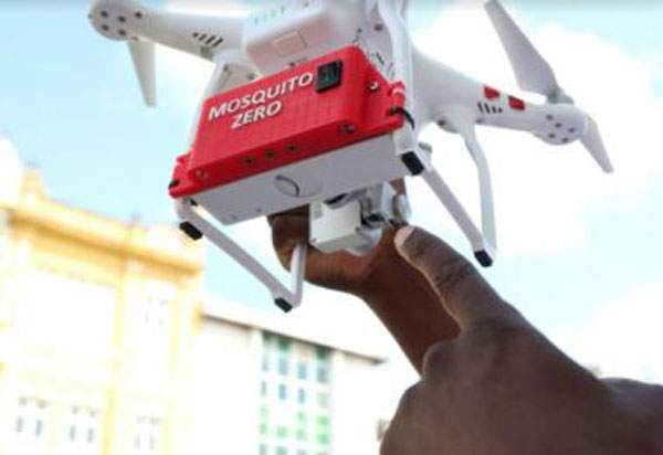 Presidente Jânio Quadros usará drone para localização de focos do Aedes aegypti em locais de difícil acesso
