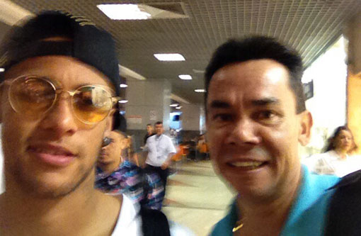 Brumado: Empresário Edilson Ataíde registra momento de encontro com jogador Neymar 