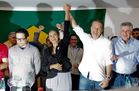 Campos diz que aliança PSB-Rede é 'maior ato político dos últimos anos'