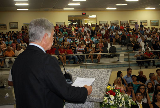 Confira na integra o discurso de posse do prefeito Eduardo Vasconcelos