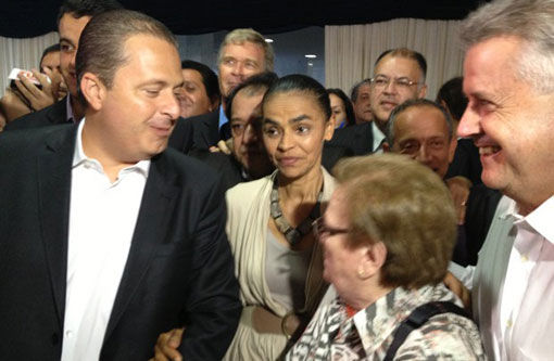 PSB anuncia Eduardo Campos e Marina Silva para disputa presidencial