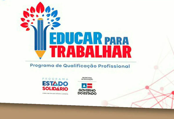 Estado lança Programa Educar para Trabalhar e ofertará 200 mil vagas de qualificação profissional para estudantes