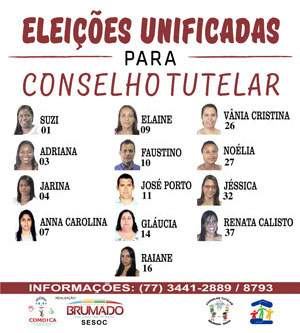 Confira o resultado da eleição do Conselho Tutelar em Brumado