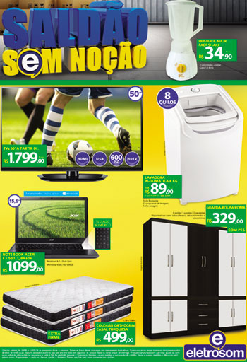 Brumado: Nesta sexta (30) e sábado (31) tem ‘Saldão Sem noção’ Eletrosom