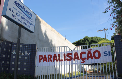 BA: Funcionário da Embasa paralisam por 24h na segunda (30)