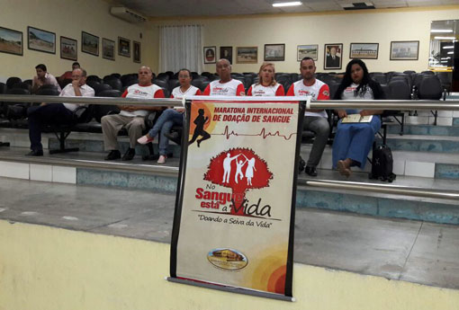 Brumado: integrantes da ONG Embaixada Mundial dos Ativistas pela Paz fazem campanha para doação voluntária de sangue