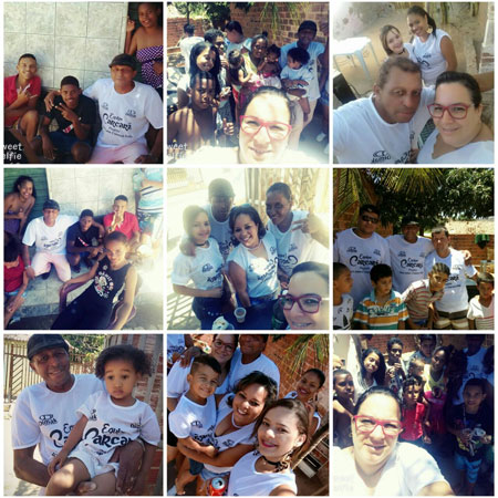 Brumado: Equipe Carcará promoveu dia de festa para crianças do Bairro Urbis II
