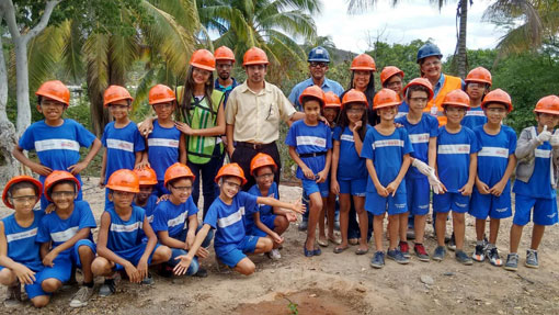 Brumado: Escola Municipal Profª Maria Iranilde Lobo participa de ação socioambiental na InterCement