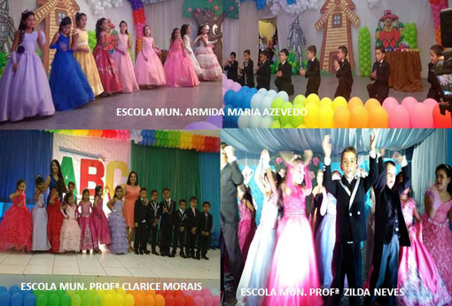 Brumado: formatura do ABC das turminhas do 1º ano do ensino fundamental das escolas municipais foi de muita emoção