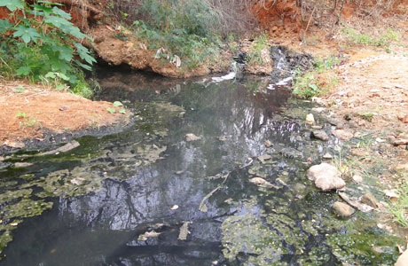 Brumado: Moradores do Esconso reclamam de esgoto em Riacho