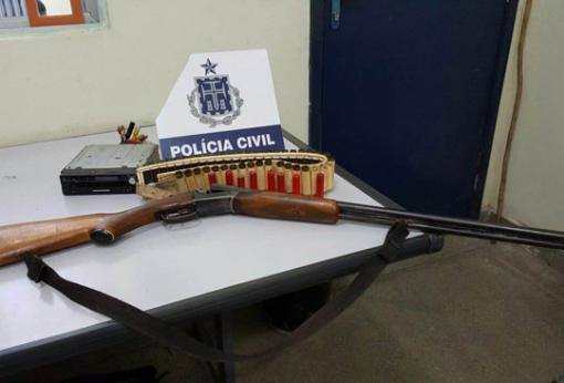 Brumado: Polícia Civil prende homem por posse irregular de arma de fogo e receptação