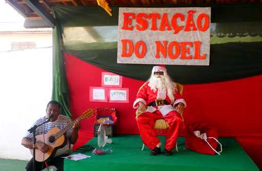 Brumado: Semec realiza o projeto 'Estação do Noel'