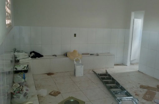  Aracatu: Continuam as obras no Estádio Carrapichão