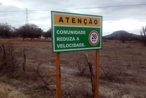 Brumado: alta velocidade praticada nas estradas por motoristas que trabalham na construção do Parque Eólico revolta moradores