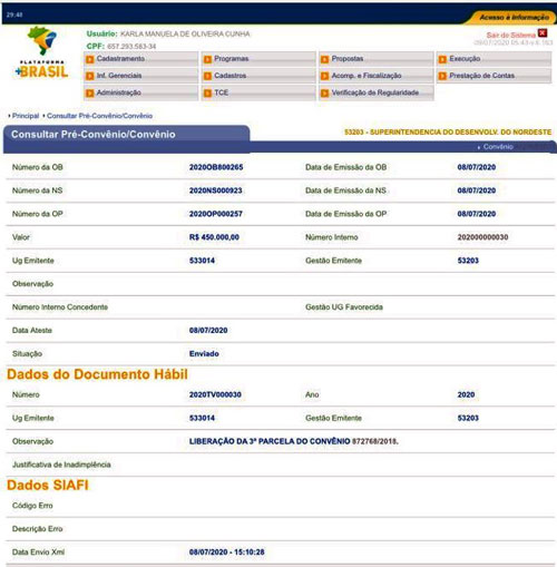 Léo Vasconcelos comemora liberação de mais R$ 450 mil para a Estrada de Ubiraçaba; 'já são quase R$ 3 milhões só para essa importante obra', destacou