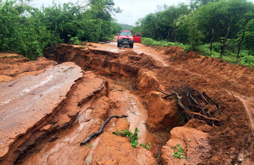 Brumado: Chuvas causam estragos em estradas vicinais