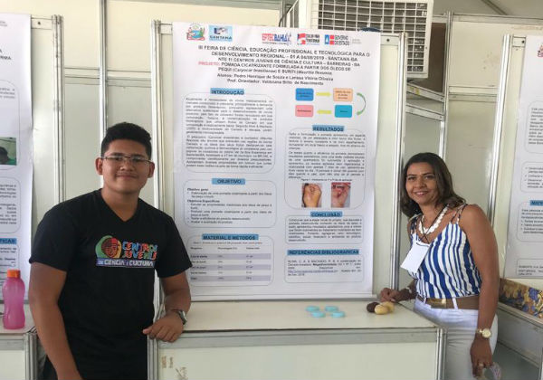 Estudante desenvolve pomadas cicatrizantes a base de frutos típicos do Cerrado na Bahia