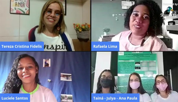 Estudantes de Livramento de Nossa Senhora dialogam sobre experiências científicas na rede estadual