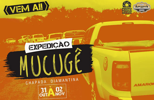 Clube Amarok Bahia apresenta a Expedição Mucugê