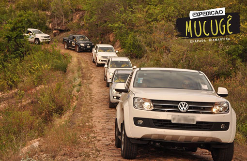 Integrantes do Club Amarok Bahia participaram da 'Expedição Mucugê'