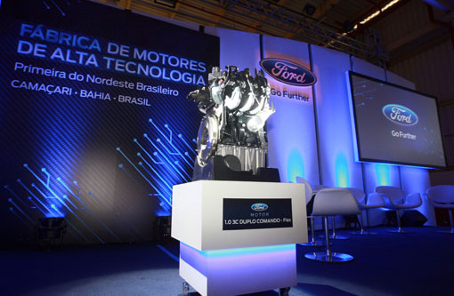 Ford inaugura em Camaçari a primeira fábrica de motores do Nordeste
