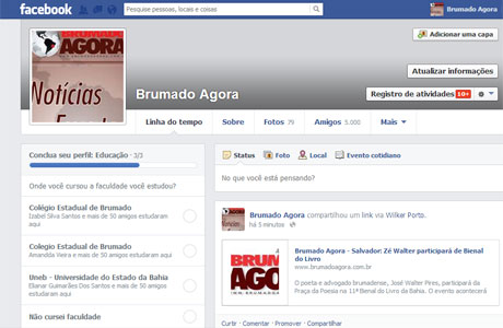 Facebook diz ter resolvido problema com postagens