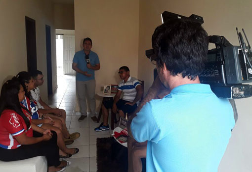 TV Sudoeste faz reportagem especial com família de Júnior Brumado